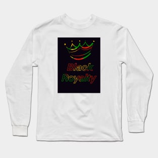 Black royalty Long Sleeve T-Shirt